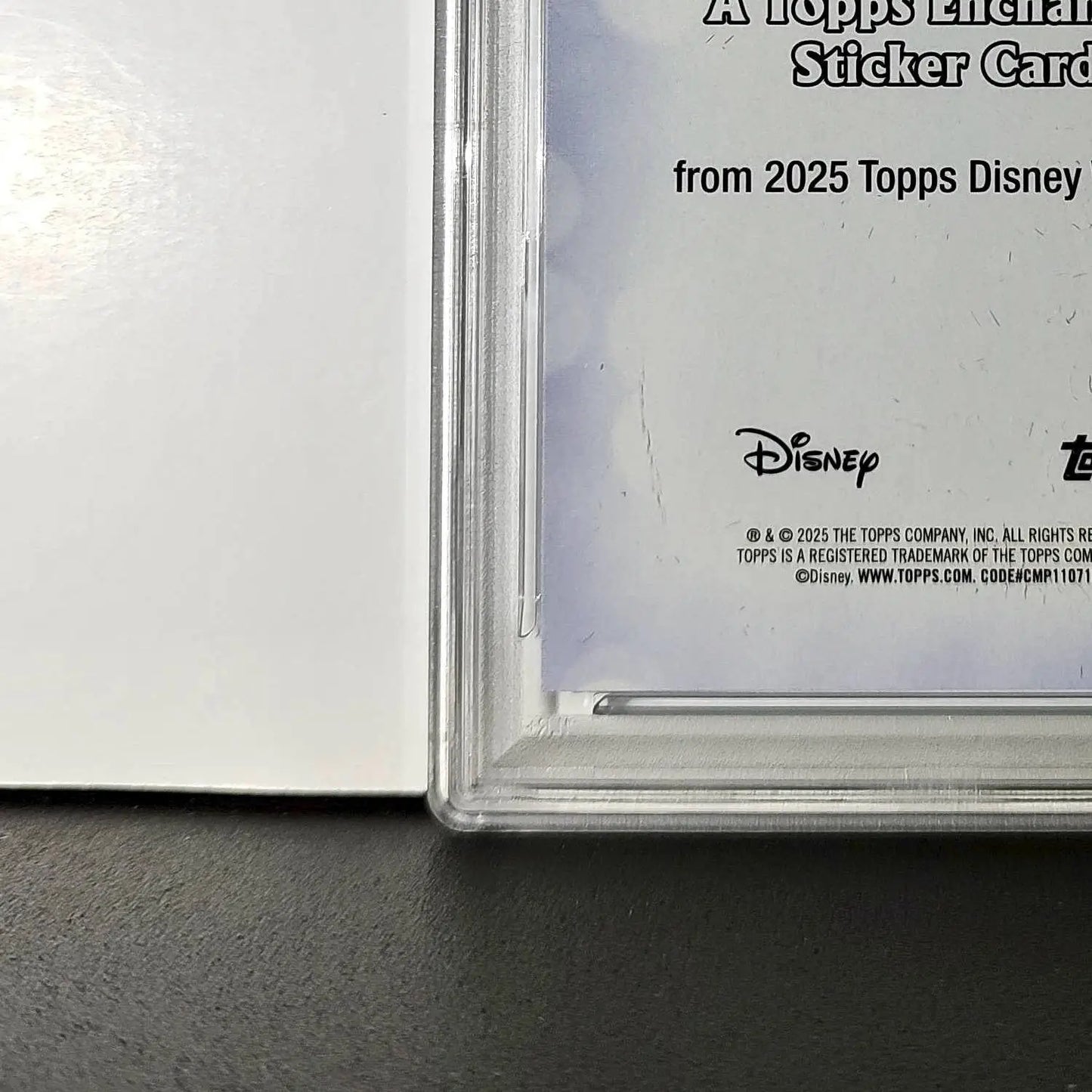 Merlin 2025 Topps Disney #ES-11 Enchanted Sticker Card PSA 8 - Non-Sports Card Single