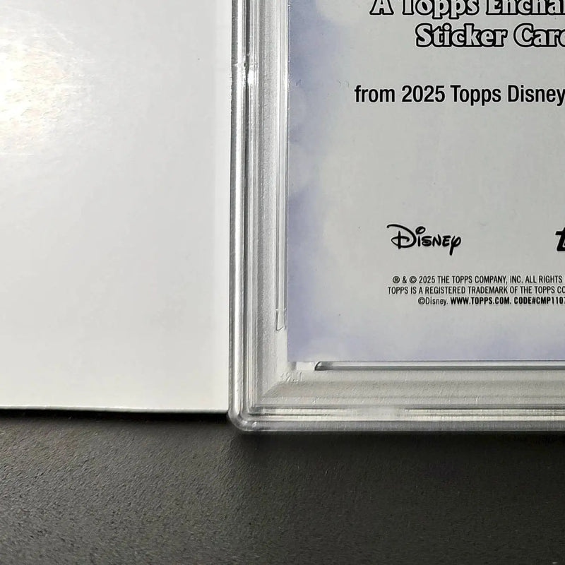 Merlin 2025 Topps Disney #ES-11 Enchanted Sticker Card PSA 9 - Non-Sports Card Single
