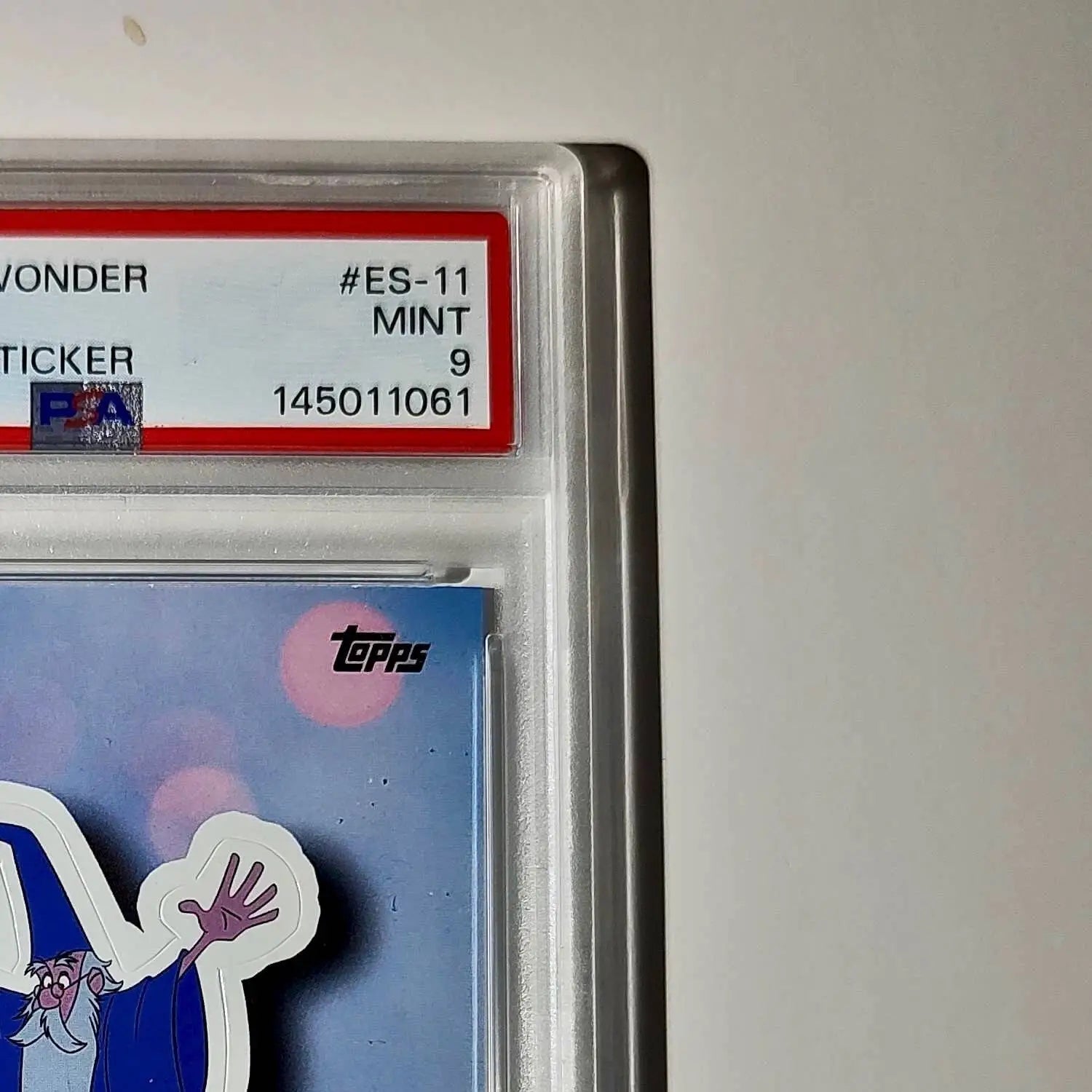 Merlin 2025 Topps Disney #ES-11 Enchanted Sticker Card PSA 9 - Non-Sports Card Single