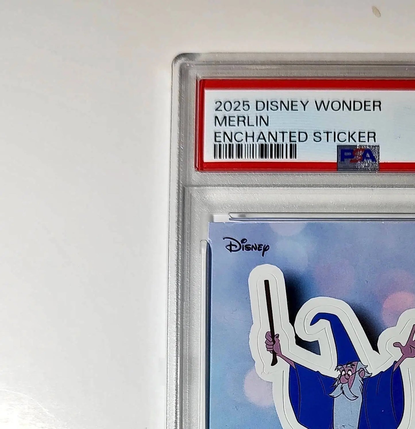 Merlin 2025 Topps Disney #ES-11 Enchanted Sticker Card PSA 9 - Non-Sports Card Single