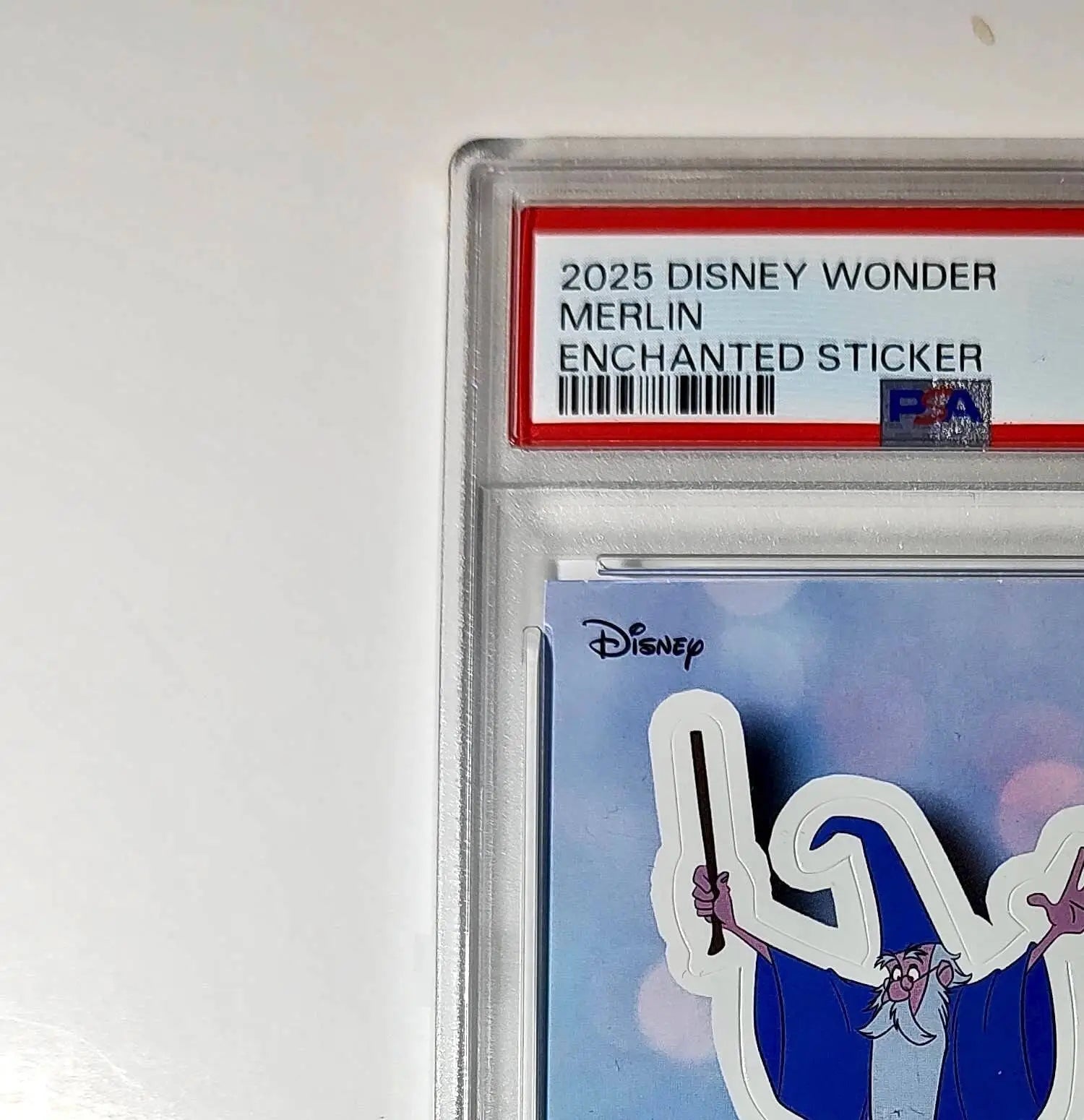 Merlin 2025 Topps Disney #ES-11 Enchanted Sticker Card PSA 9 - Non-Sports Card Single