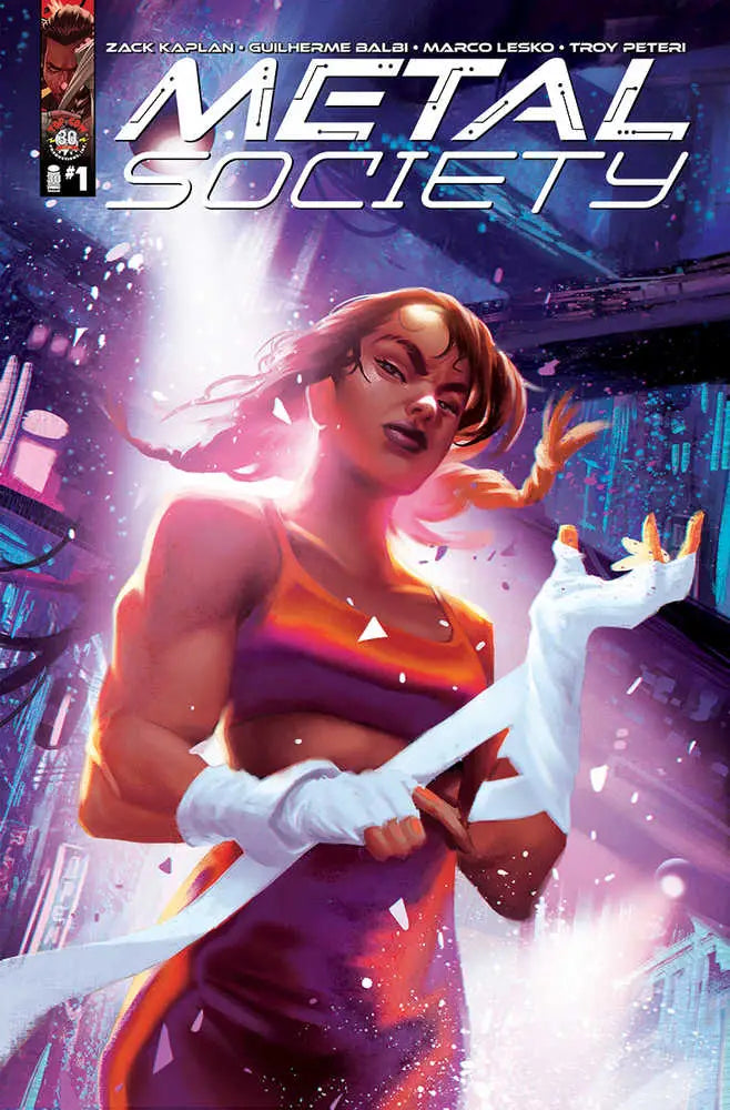 Metal Society #1 (Of 5) Cover D 5 Copy Variant Edition Manhanini - Comic Book