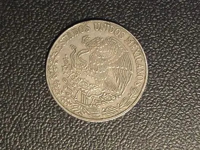Mexico 1976 5 Pesos Coin - Francisco I. Madero