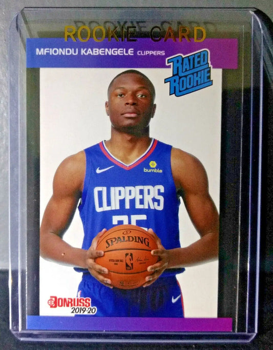 Mfiondu Kabengele 2019-2020 Panini NBA #22 Rated Rookie Retro Card 1/3431 - Basketball Card Single