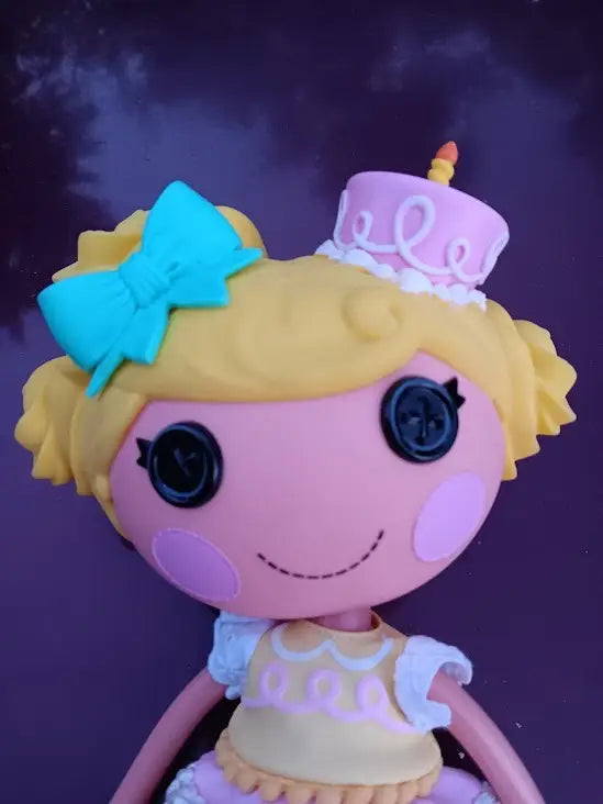 MGA Lalaloopsy Doll Candle Slice O’ Cake 12 Inch Birthday Doll & Pet Pre-Owned