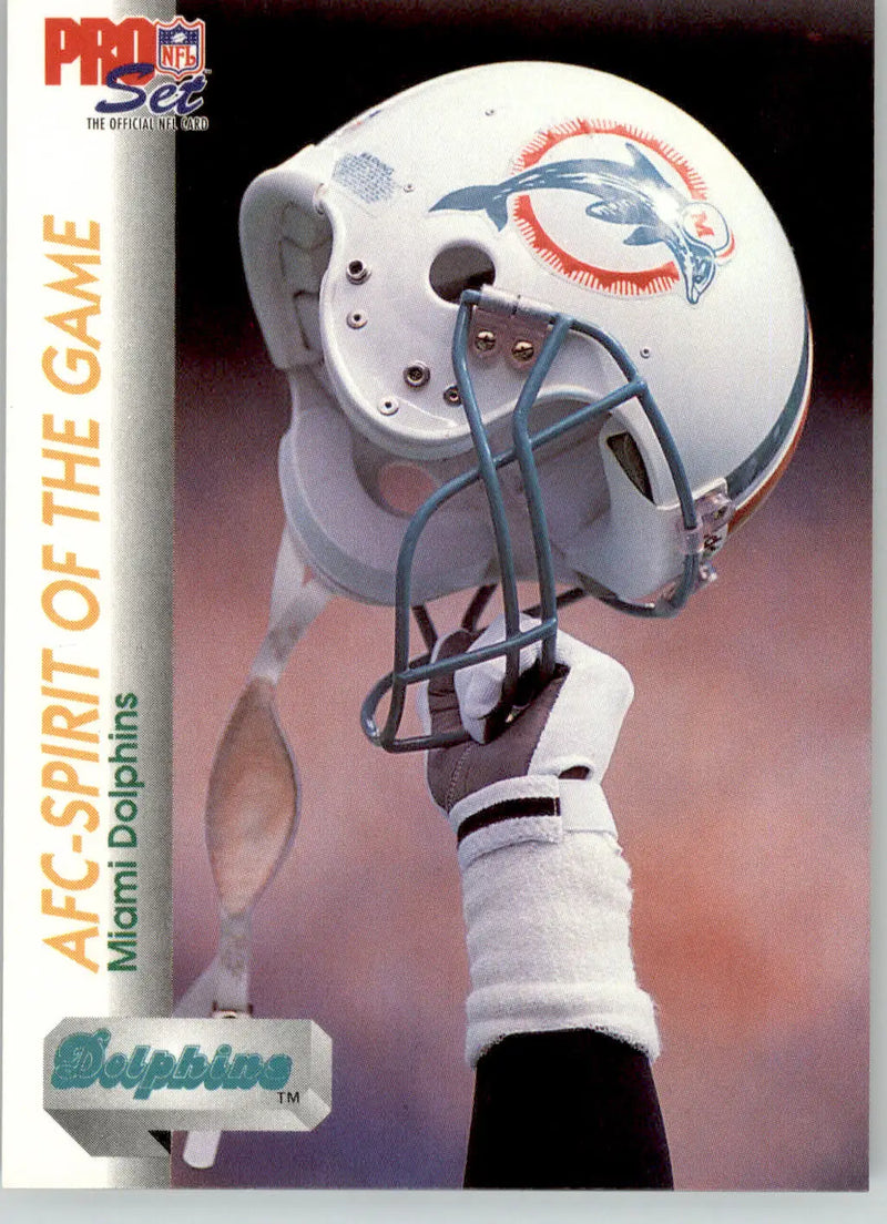Miami Dolphins SOTG - 1992 Pro Set - #688 - Football - Football Card Single