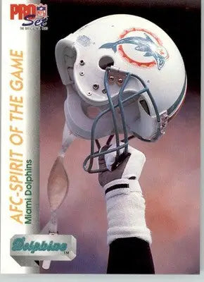 Miami Dolphins SOTG - 1992 Pro Set - #688 - Football - Football Card Single