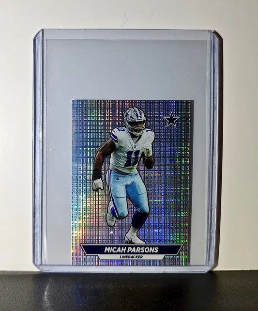 Micah Parsons 2024 Panini NFL Sticker #312 Foil Dallas Cowboys - Football Card Single