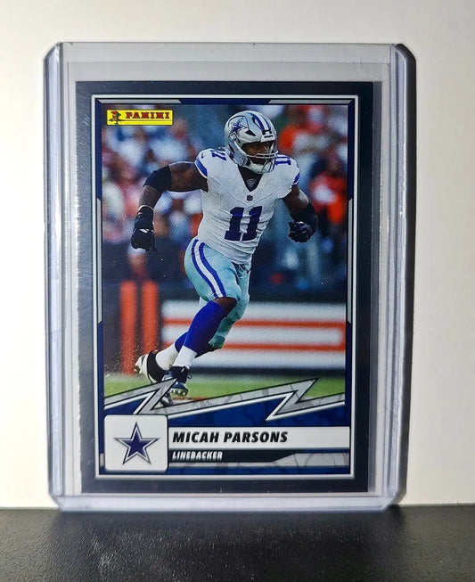 Micah Parsons 2025 Panini NFL #28 Foil Sticker Card Dallas Cowboys - Football Card Single