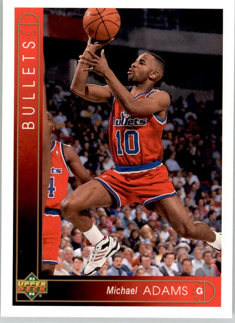 Michael Adams - 1993-94 Upper Deck - #29 - Basketball - Basketball Card Single