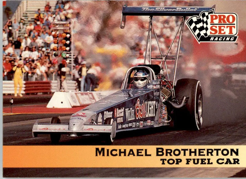 Michael Brotherton - 1992 Pro Set NHRA - #104 - Racing - Racing Card Single