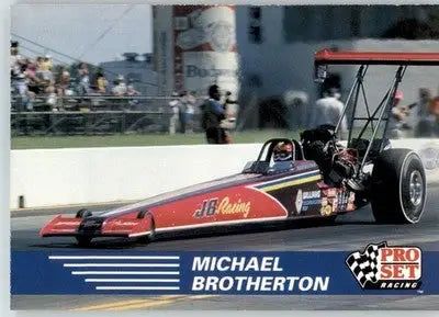 Michael Brotherton’s Car - 1991 Pro Set NHRA - #64 - Racing - Racing Card Single