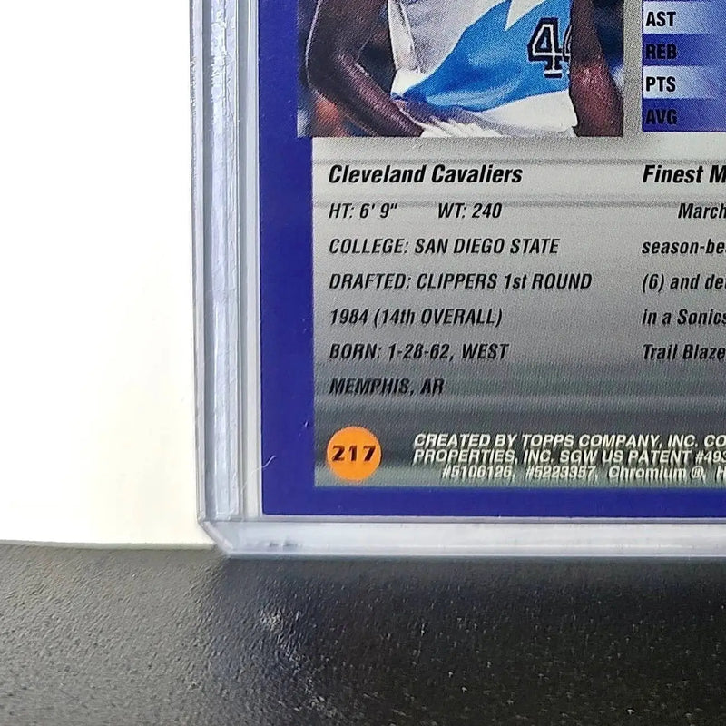 Michael Cage 1994-95 Topps Finest #217 Basketball Card