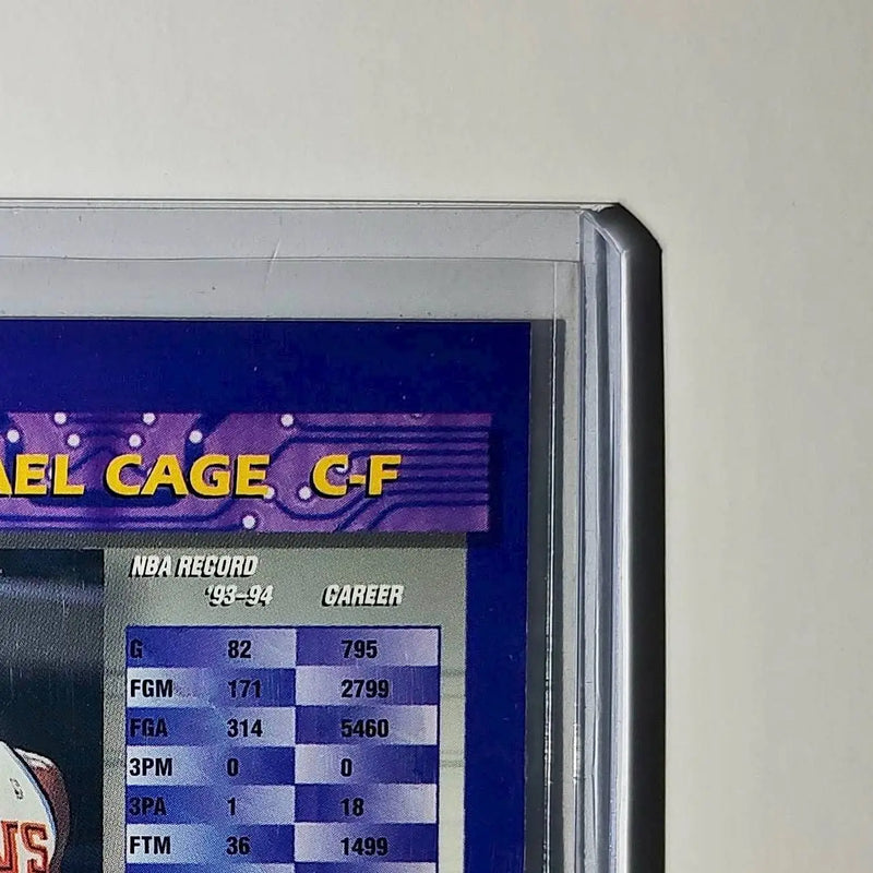 Michael Cage 1994-95 Topps Finest #217 Basketball Card