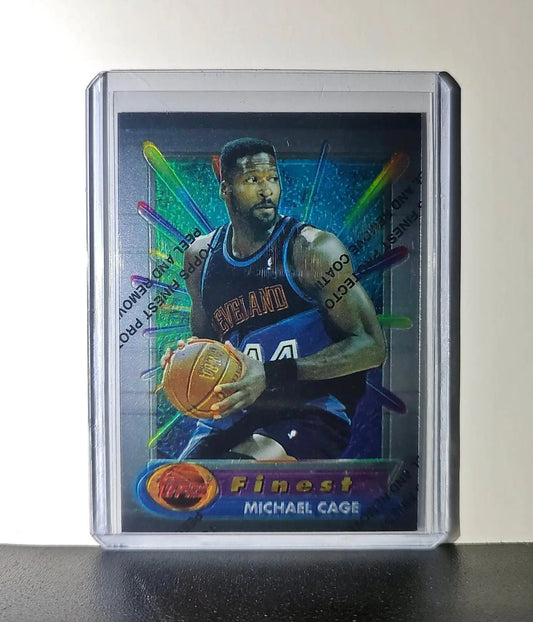 Michael Cage 1994-95 Topps Finest #217 Basketball Card - Basketball Card Single