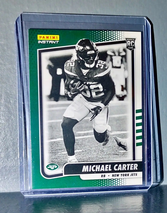 Michael Carter 2021 Panini NFL Black and White Rookies #28 Card 1/2728 - Football Card Single