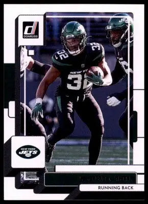 Michael Carter 2022 Donruss #143 New York Jets - Football Card Single
