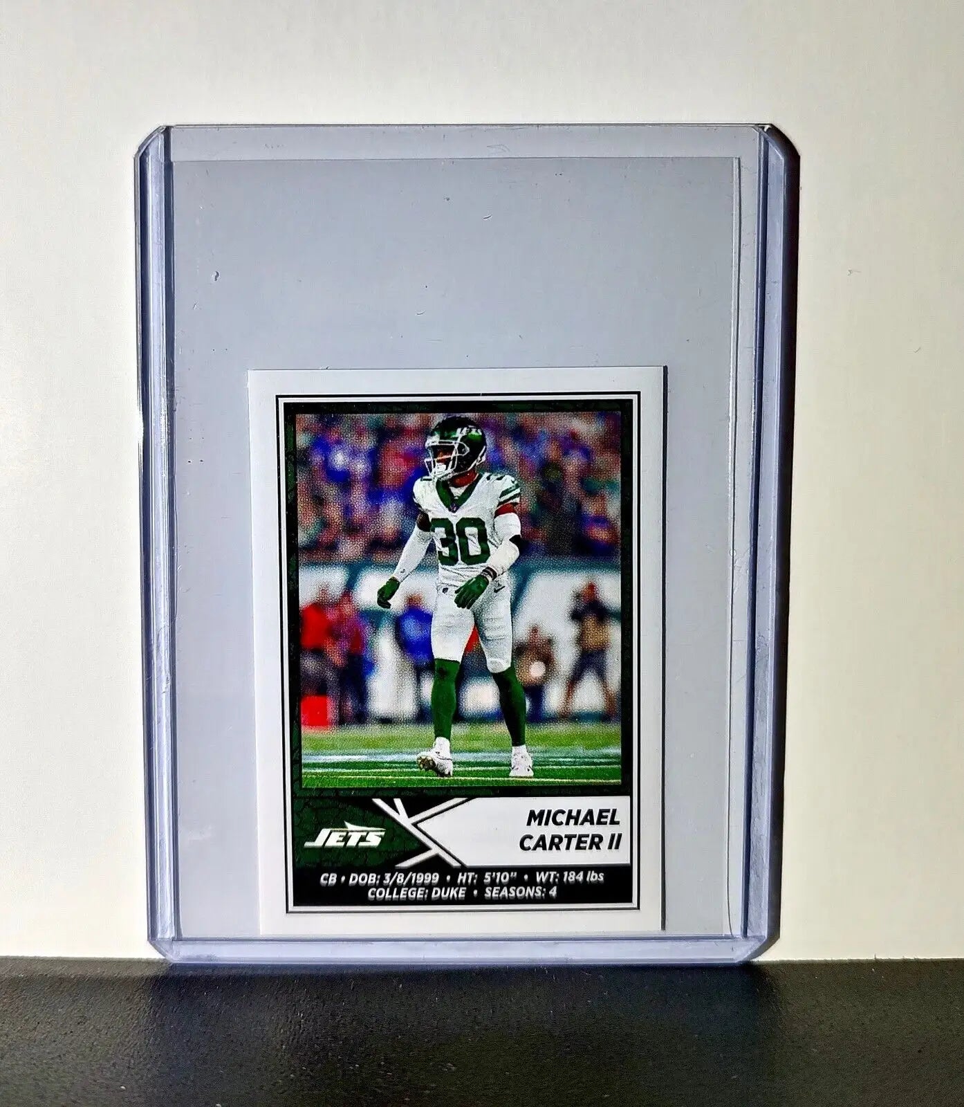 Michael Carter II 2024 Panini NFL Sticker #102 New York Jets