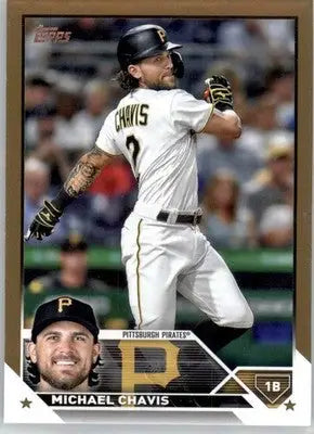 Michael Chavis - 2023 Topps - #170 - Gold #/2023 SN Baseball - Baseball Card Single