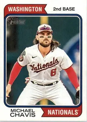Michael Chavis - 2023 Topps Heritage - #604 - Baseball - Baseball Card Single