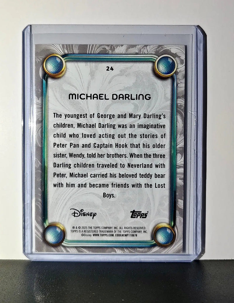 Michael Darling 2025 Topps Disney Wonder #24 Card Peter Pan