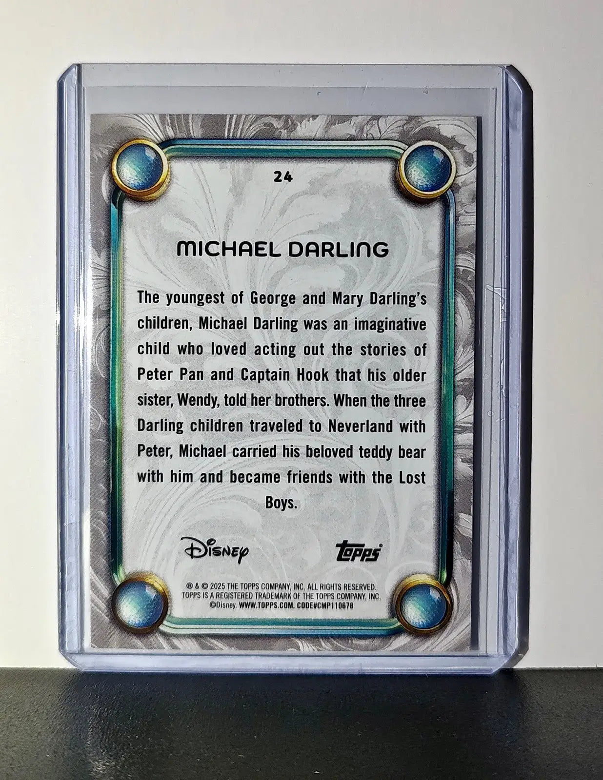 Michael Darling 2025 Topps Disney Wonder #24 Card Peter Pan - Non-Sports Card Single