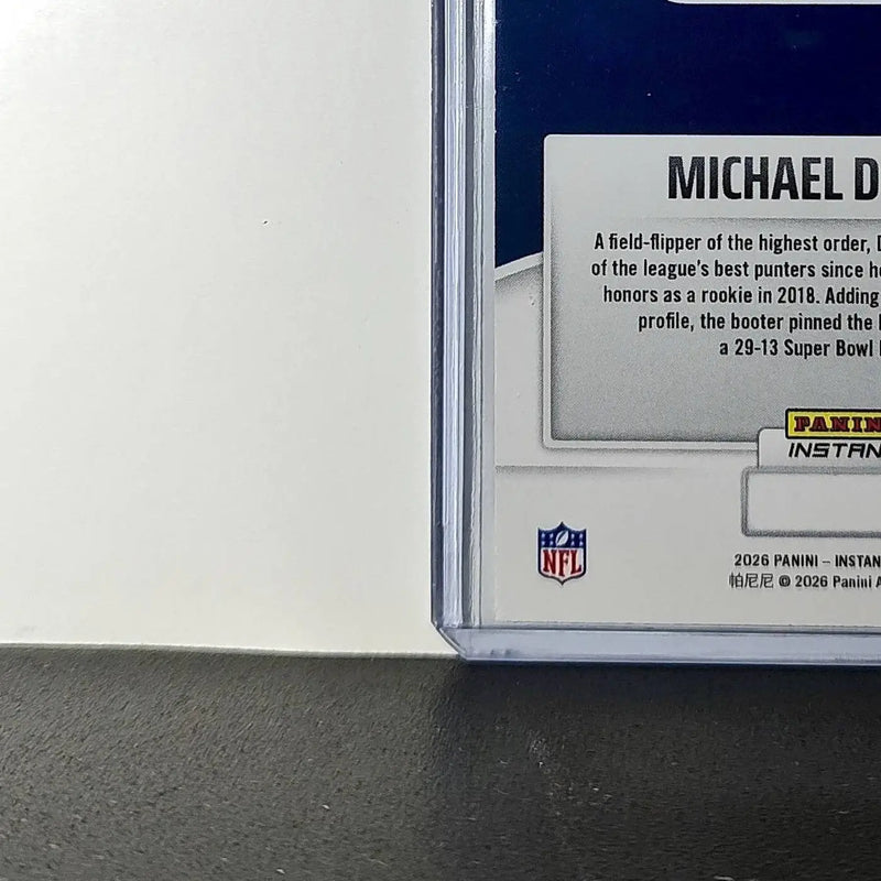 Michael Dickson 2026 Panini NFL Super Bowl LIX Champions #28 Seattle Seahawks - Football Card Single