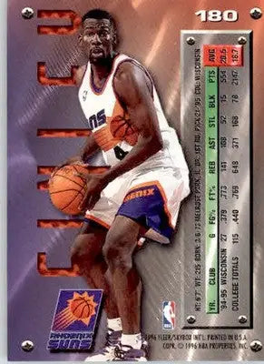 Michael Finley - 1995-96 Metal - #180 - RC Basketball - Basketball Card Single