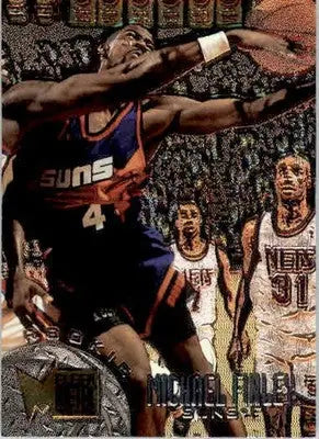 Michael Finley - 1995-96 Metal - #180 - RC Basketball - Basketball Card Single