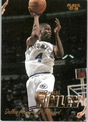 Michael Finley - 1997-98 Fleer - #266 - Basketball - Basketball Card Single