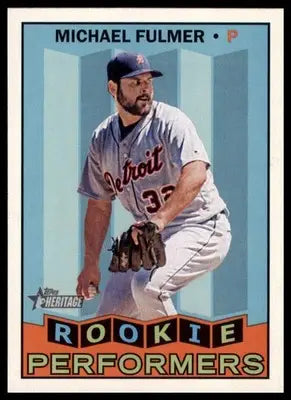 Michael Fulmer 2016 Topps Heritage Rookie Performers #RP-MF Detroit Tigers - Baseball Card Single