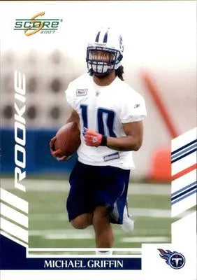 Michael Griffin - 2007 Score - #372 - RC Football - Football Card Single