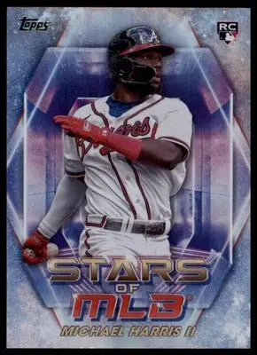 Michael Harris II 2023 Topps Stars of MLB #SMLB-35 Atlanta Braves - Baseball Card Single