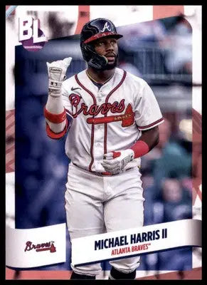Michael Harris II 2024 Topps Big League #85 Atlanta Braves - Baseball Card Single