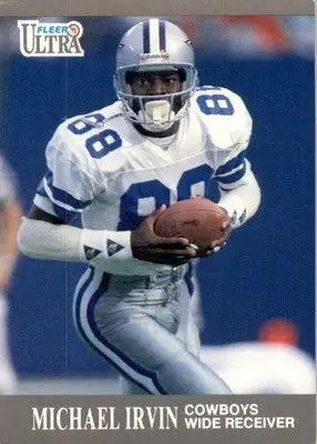 Michael Irvin - 1991 Ultra - #163 - Football - Football Card Single