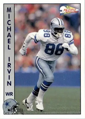 Michael Irvin - 1992 Pacific - #65 - Football - Football Card Single