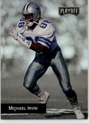 Michael Irvin - 1993 Playoff - #1 - Promo Inserts Football - Football Card Single