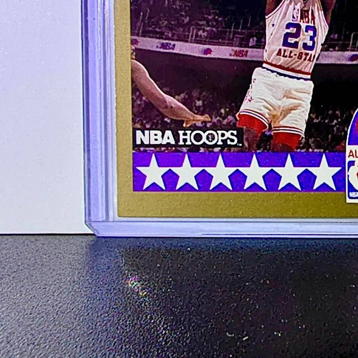 Michael Jordan 1990-91 NBA Hoops All-Star 5 Basketball Card Chicago Bulls - Basketball Card Single