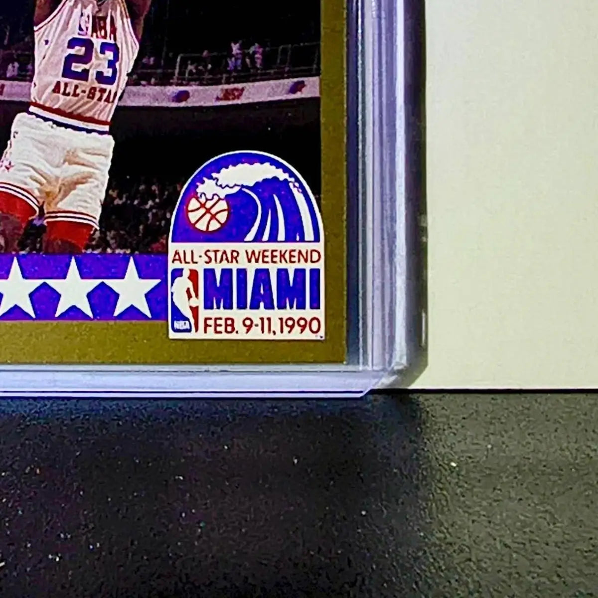 Michael Jordan 1990-91 NBA Hoops All-Star 5 Basketball Card Chicago Bulls - Basketball Card Single