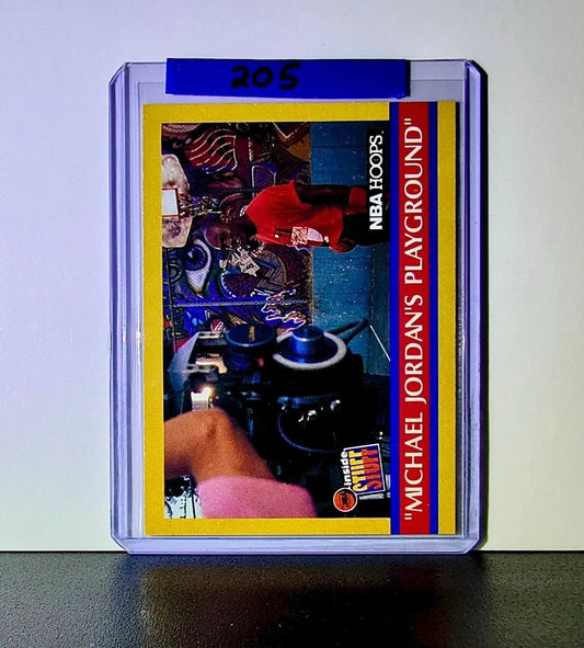 Michael Jordan 1990-91 NBA Hoops Jordan’s Playground #382 Basketball Card Bulls - Basketball Card Single