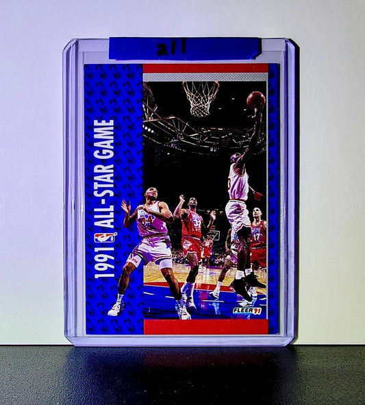 Michael Jordan 1991-92 Fleer All-Star Game #238 Basketball Card Chicago Bulls - Basketball Card Single