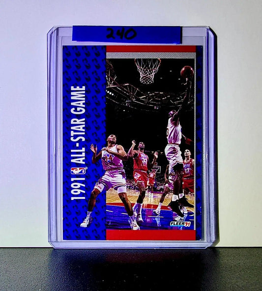 Michael Jordan 1991-92 Fleer All-Star Game #238 Basketball Card Chicago Bulls - Basketball Card Single