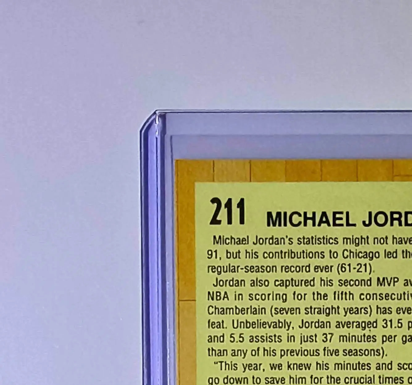 Michael Jordan 1991-92 Fleer All-Star Team #211 Basketball Card Chicago Bulls - Basketball Card Single