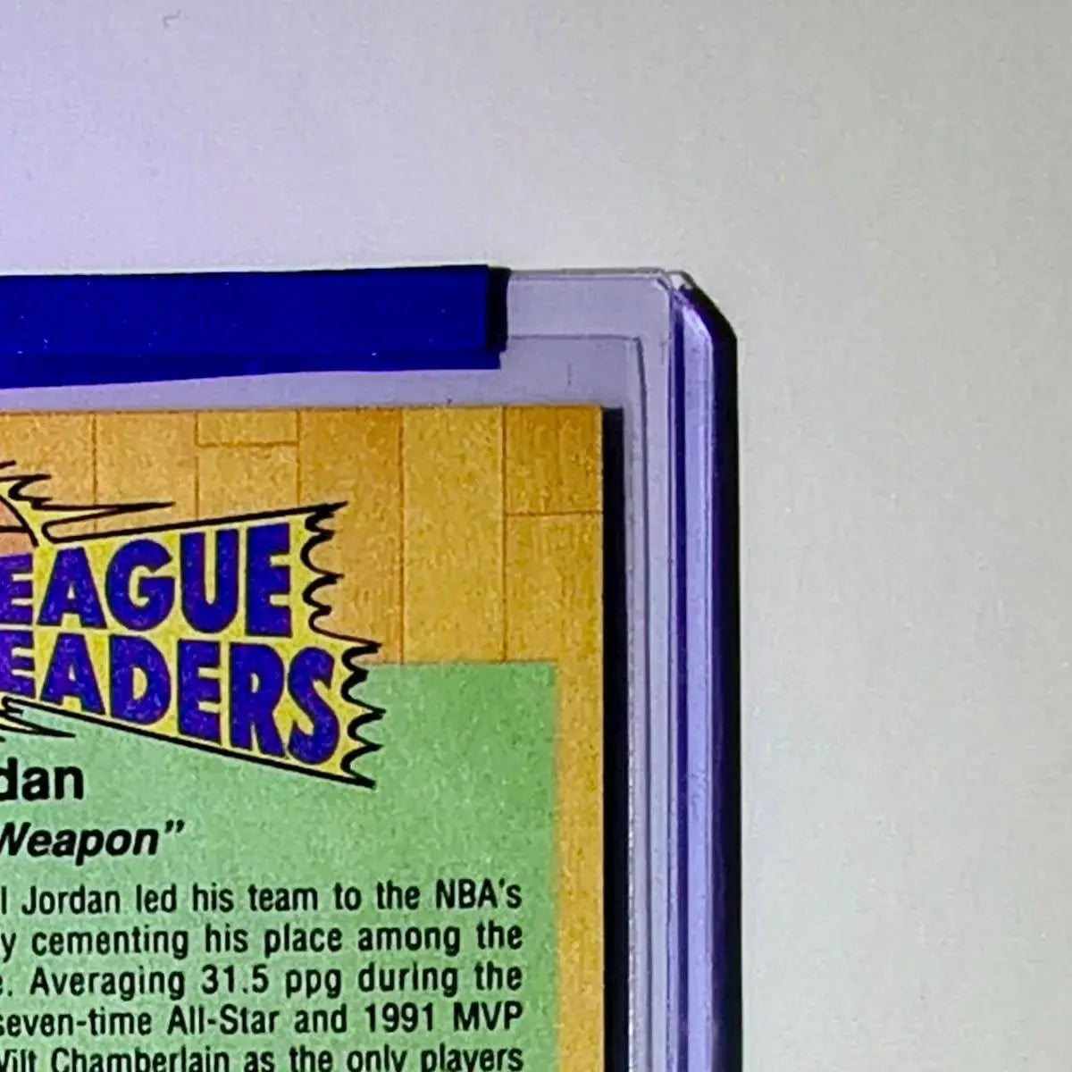 Michael Jordan 1991-92 Fleer League Leaders #220 Basketball Card Chicago Bulls - Basketball Card Single