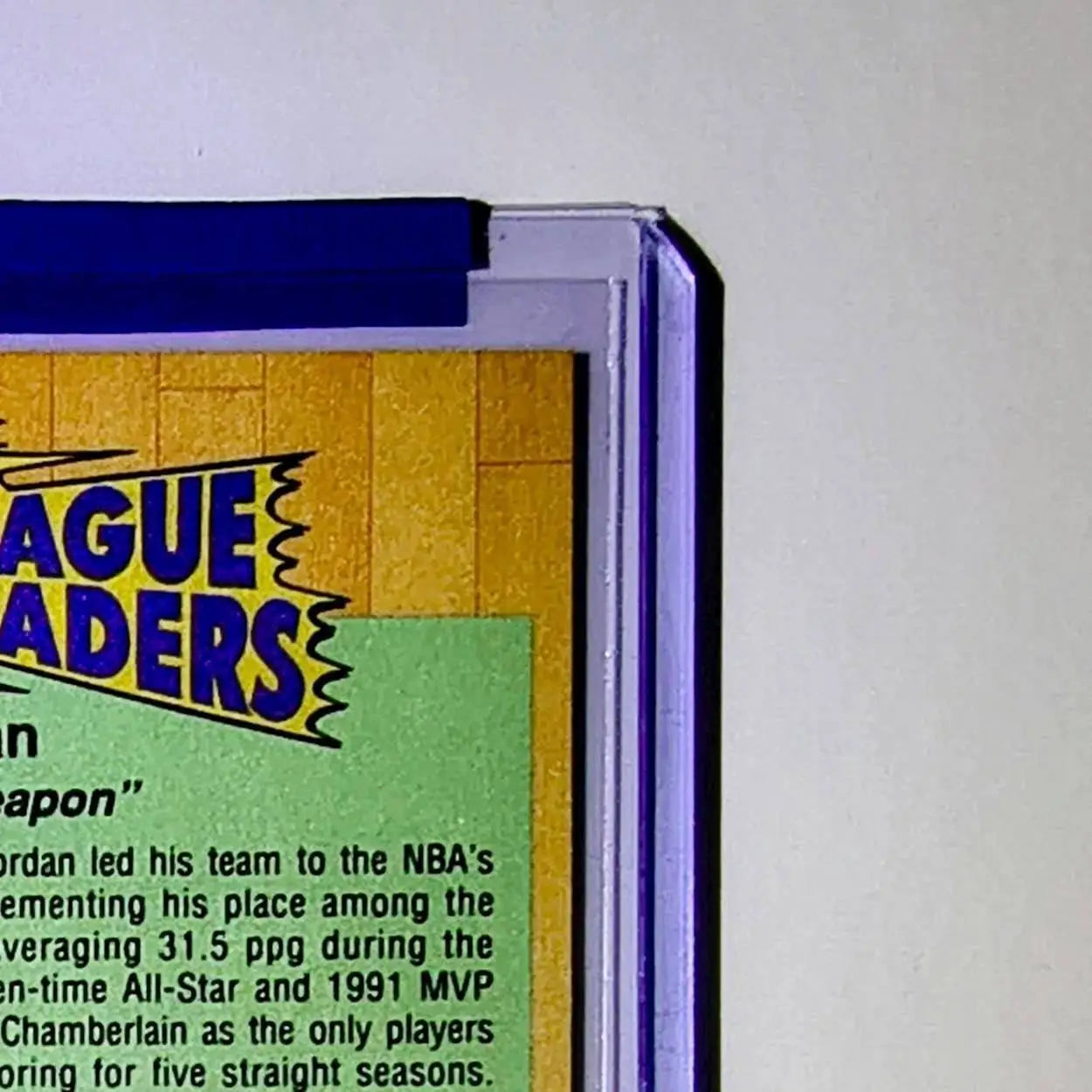 Michael Jordan 1991-92 Fleer League Leaders #220 Basketball Card Chicago Bulls - Basketball Card Single