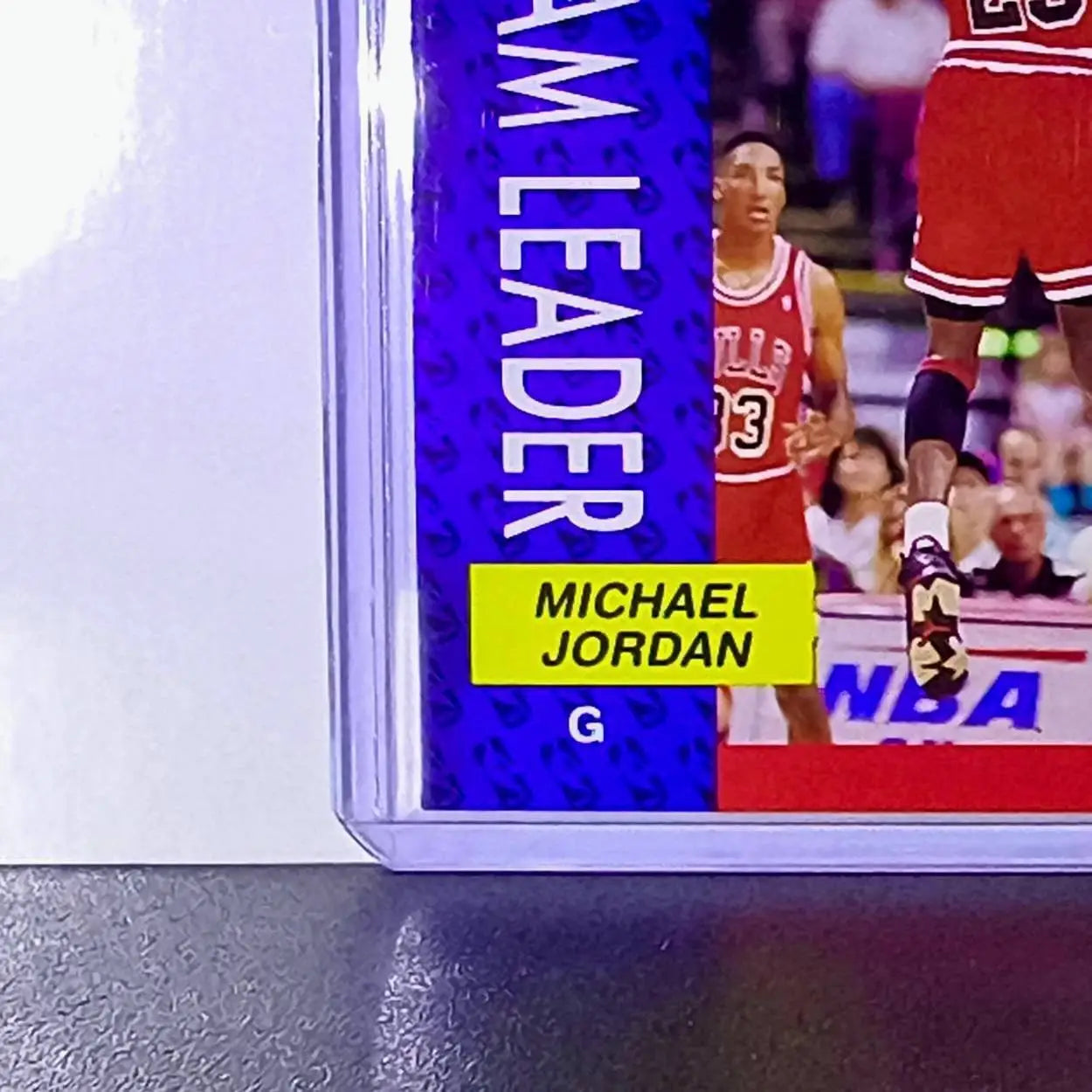 Michael Jordan 1991-92 Fleer Team Leader #375 Basketball Card Chicago Bulls - Basketball Card Single