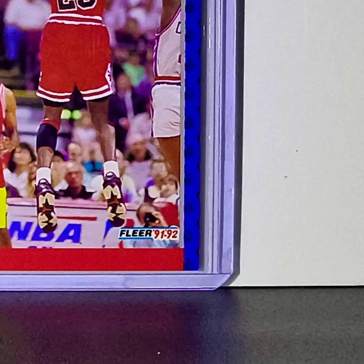 Michael Jordan 1991-92 Fleer Team Leader #375 Basketball Card Chicago Bulls - Basketball Card Single