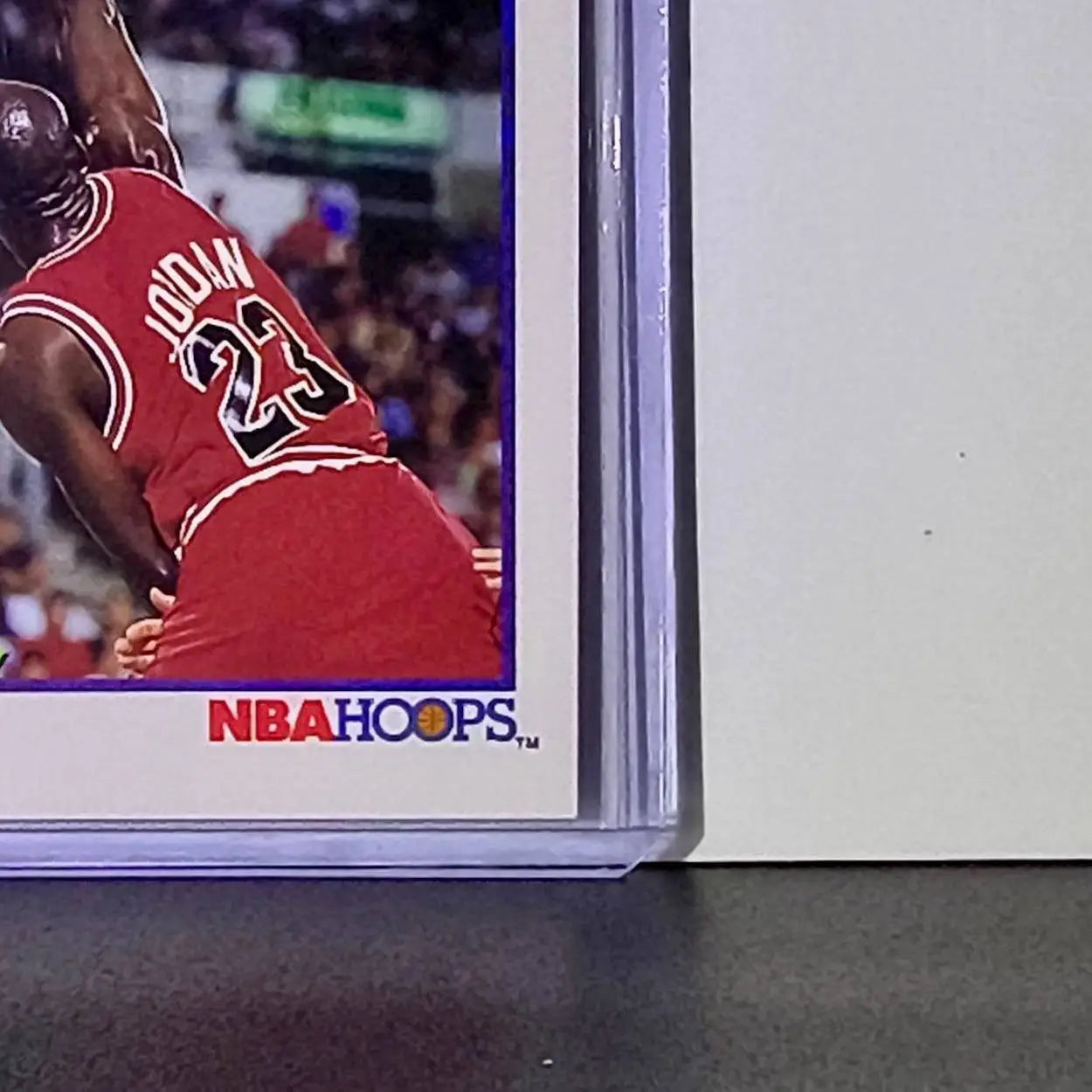 Michael Jordan 1991-92 NBA Hoops #536 All-Time Active Leader Card Chicago Bulls - Basketball Card Single