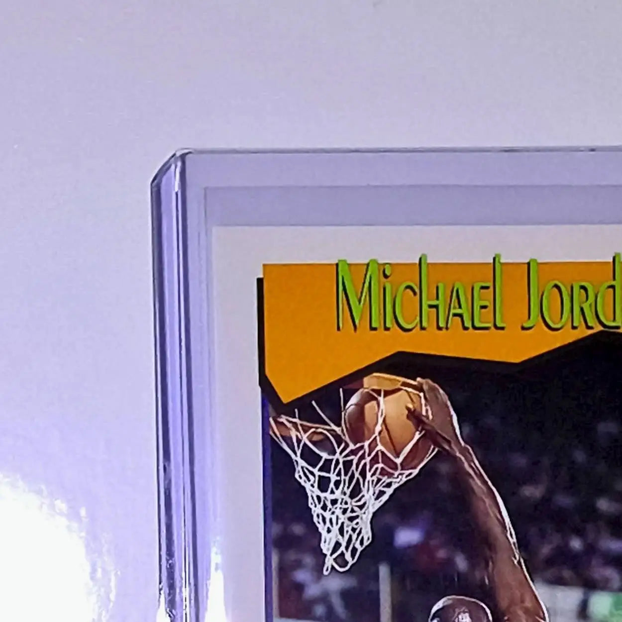 Michael Jordan 1991-92 NBA Hoops #536 All-Time Active Leader Card Chicago Bulls - Basketball Card Single