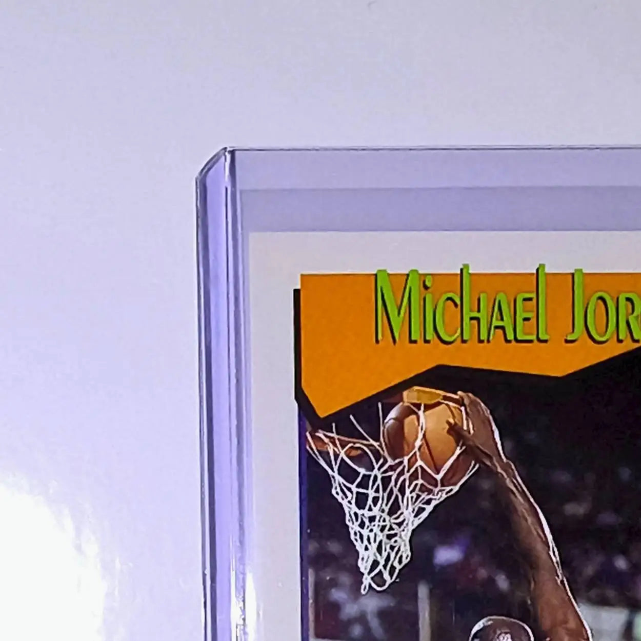 Michael Jordan 1991-92 NBA Hoops #536 All-Time Active Leader Card Chicago Bulls - Basketball Card Single